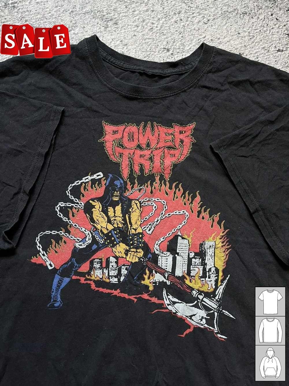 New Popular Power Trip Manifest Decimation Gift For Fans Black S-235XL LW492 S