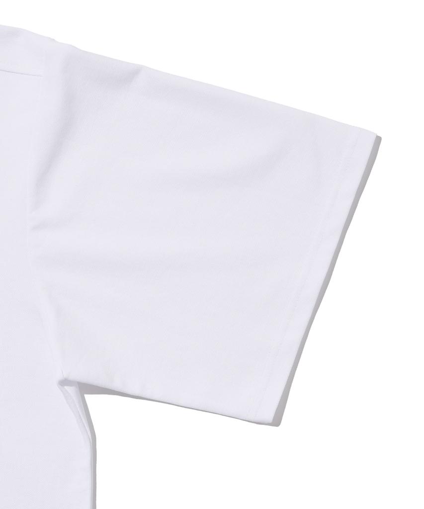 CARGOBROS Sorona Basic Collared Short Sleeve T-Shirt (White)