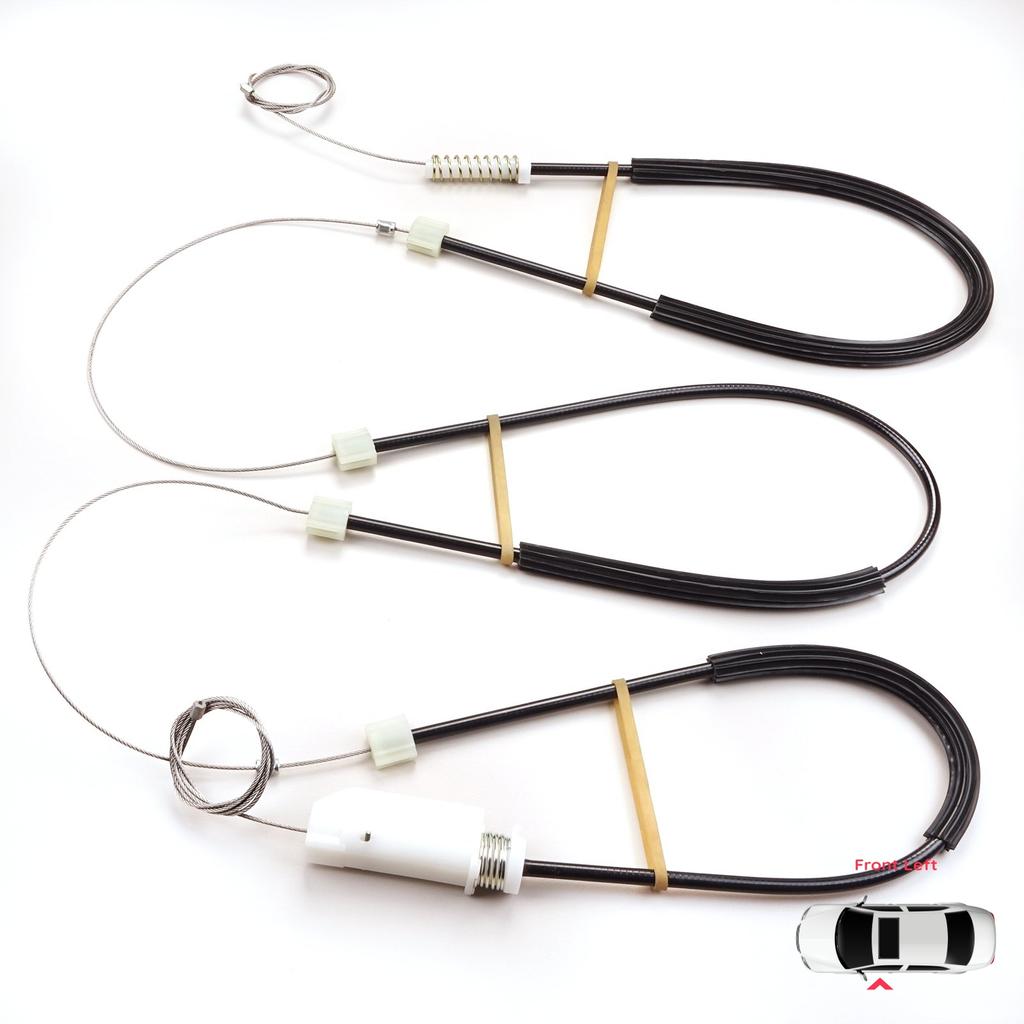 EWR5123 Electric Power Window Regulator Lifter Repair Kit Front Left Door for TT TTS TTRS 8S FV 2014-2024 2-Door 8S0837461