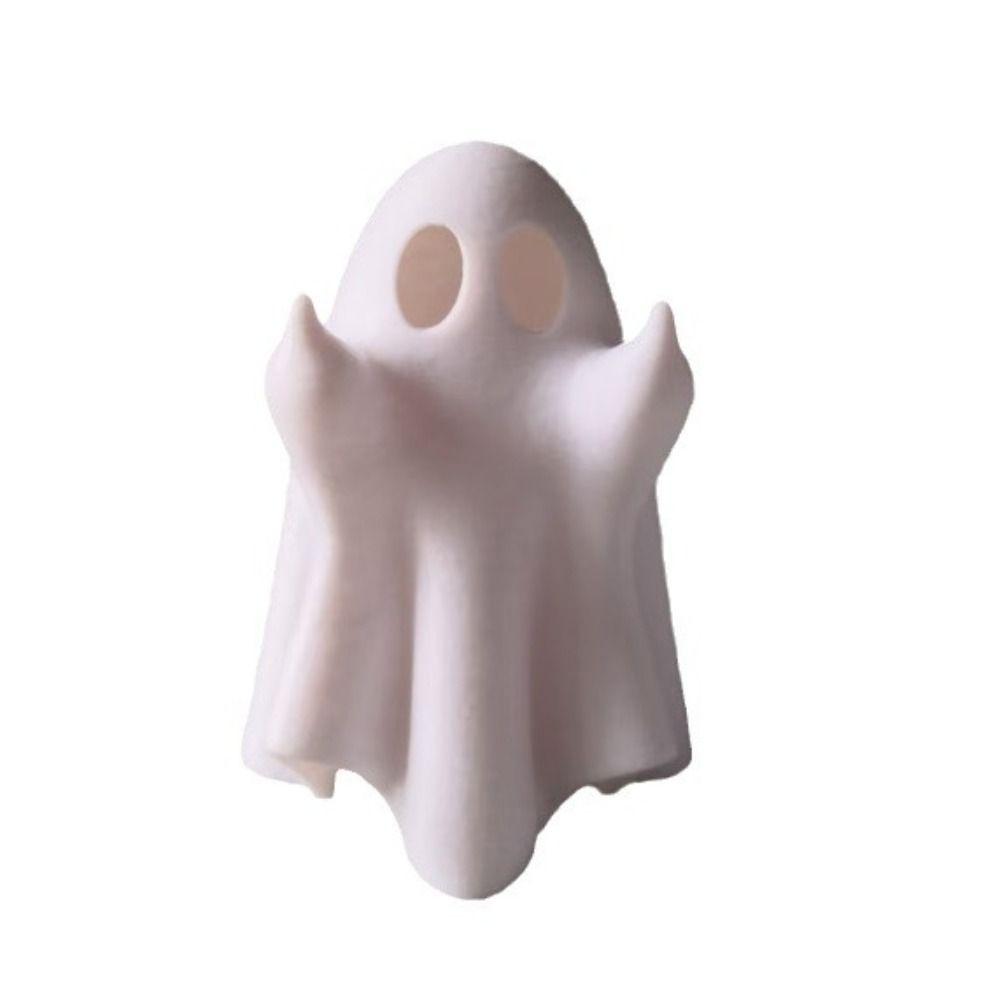 Resin Halloween Ghost Figurine Light Cartoon Atmosphere Lamp Ghost Sculpture Lantern  Party