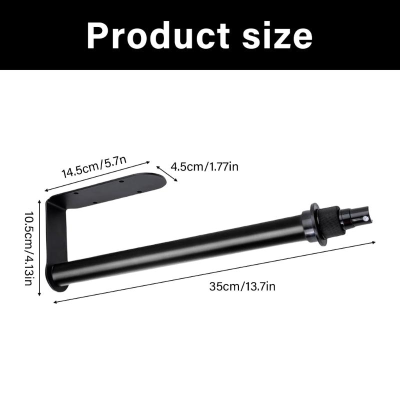 Rustproof Vertical Tissue Dispenser with Horizontal Vertical Installation Option Upgrades for Home Camping Bathroom Use