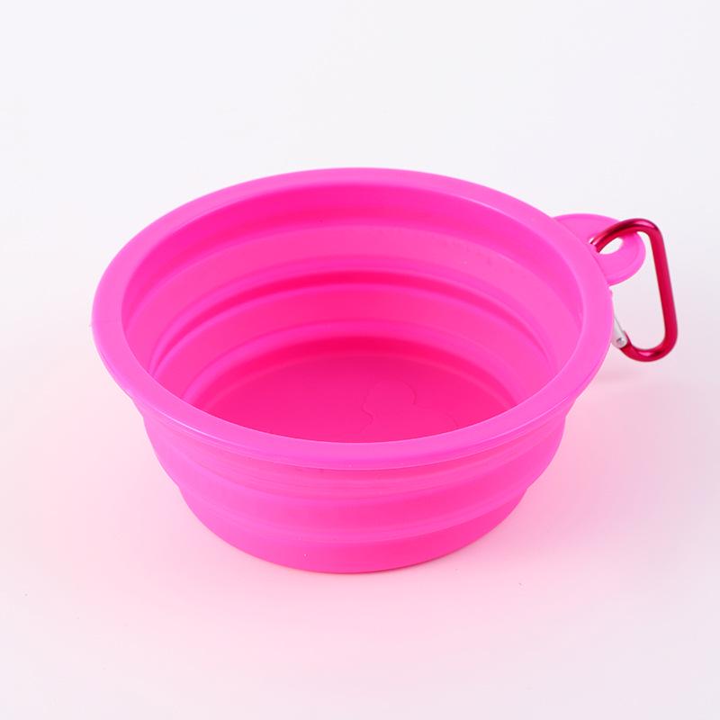 Folding TPE Pet Travel Bowl - Portable Water Bowl for Dogs & Cats