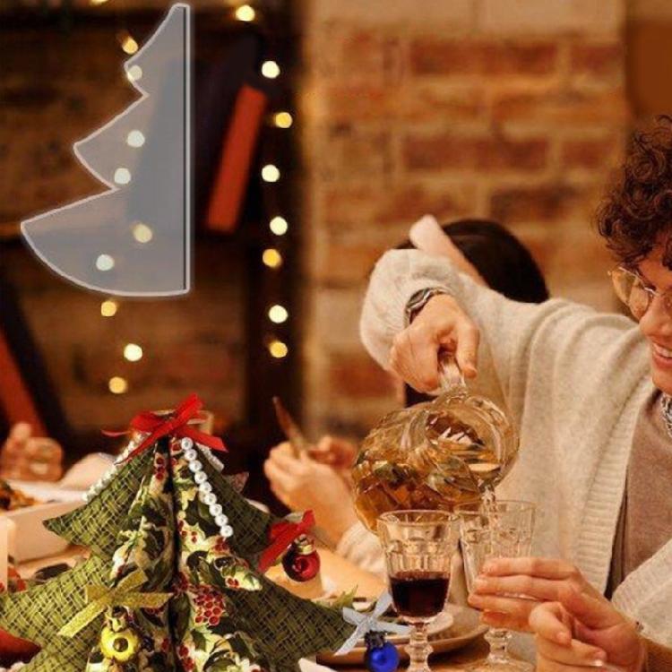 Sewing Handmade Christmas Tree Pattern Template for Sewing 3 Size 8/10/15inch