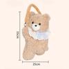 Car Universal Tissue Box Pet Cute Creative Hanging Tissue Holder Plush Vehicle Tissue Case Paper Box Cute Car Accessories