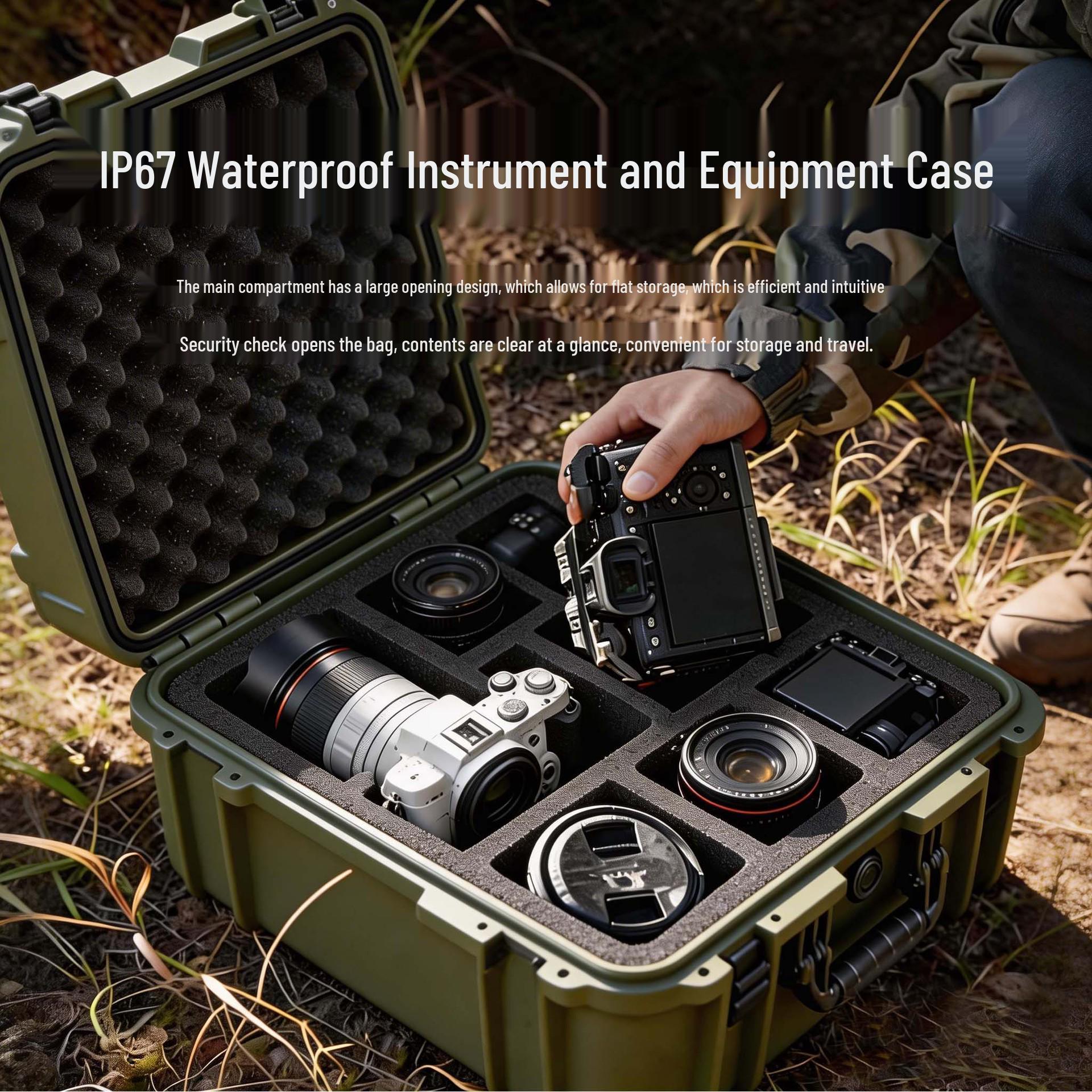 

Waterproof Shockproof Protective Storage Case for Photography Equipment BL110806 Empty Case