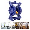 Air Operated Diaphragm Pump Inlet Outlet 1/2'' Double Diaphragm Pump  For Water Low Viscosity Fluids Pump 12 GPM QBK-15