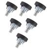 32 PCS M6 Thread Adjustable Furniture Levelers Screw In Chair Feet Adjustable Furniture Feet Leg Levelers Easy To Use-B61B