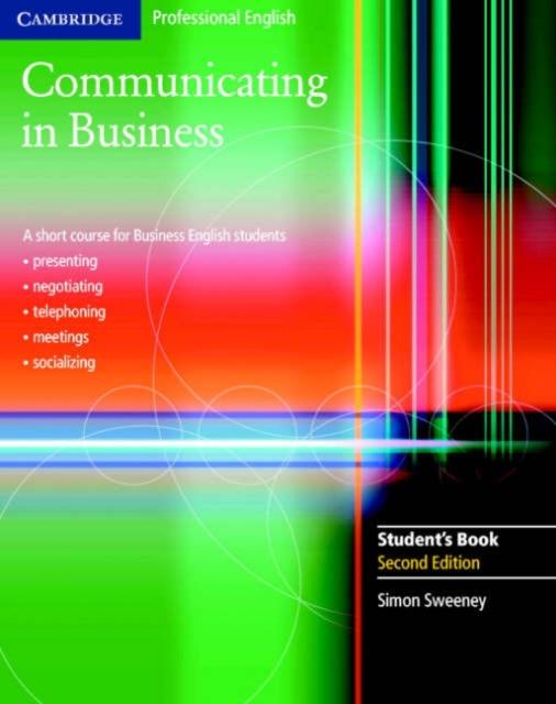 The Communicating In Business Student's Book Book