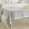 Rectangle Plaid Pattern Tablecloth Dust-proof Garden Picnic Mat Tablecover  Wedding