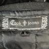 Cook Jeans Wool Jacket Blouson Outerwear Men’s Size L Black Coat Jacket Jumper