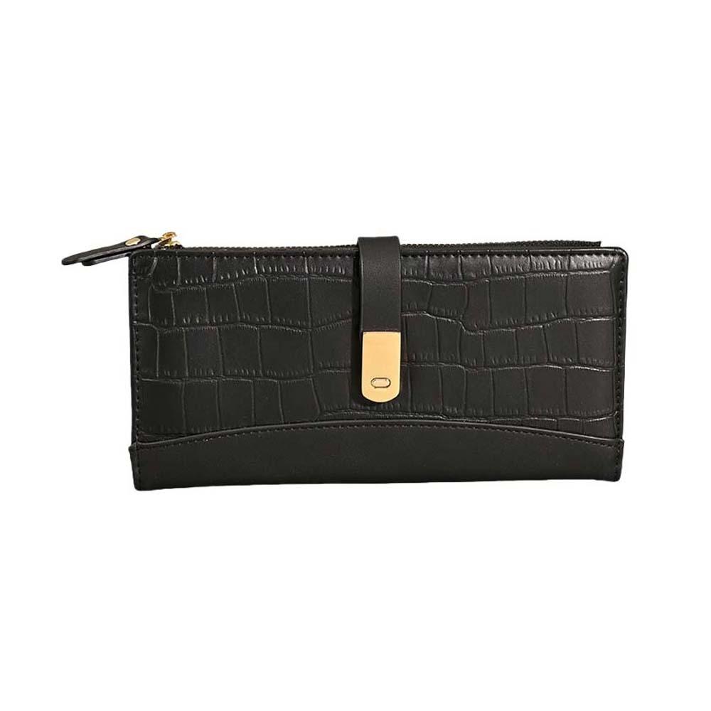 Large Capacity Women Purse Wallets PU Leather Money Bag Portable PU Coin Purse  Shopping