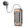Einziehbarer Bluetooth-Kopfhörer: In-Ear, Einzelohr, Geschäftsanruf, Lange Akkulaufzeit