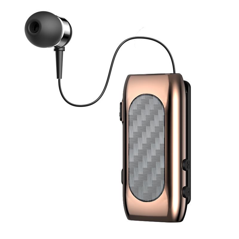 Einziehbarer Bluetooth-Kopfhörer: In-Ear, Einzelohr, Geschäftsanruf, Lange Akkulaufzeit