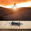 Bicycle Front Wheel Hub Bike 20 Hole Wheel Hub Bearing Solid Shaft Bicycle Axle Lever For MTB Folding Bike Hub Solid Core