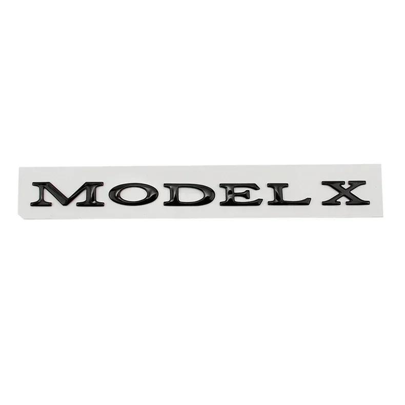 Metal ABS Car Styling Trunk Rear Tail Body Side Badge Sticker for Tesla Model 3 S X Y DUAL MOTOR Emblem Exterior Accessories