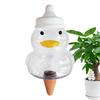 Duck Shape Plant Watering Globes 500ml Self Watering Spikes for Potted Plants Vacation Balcony Garden Yard Flower Pot