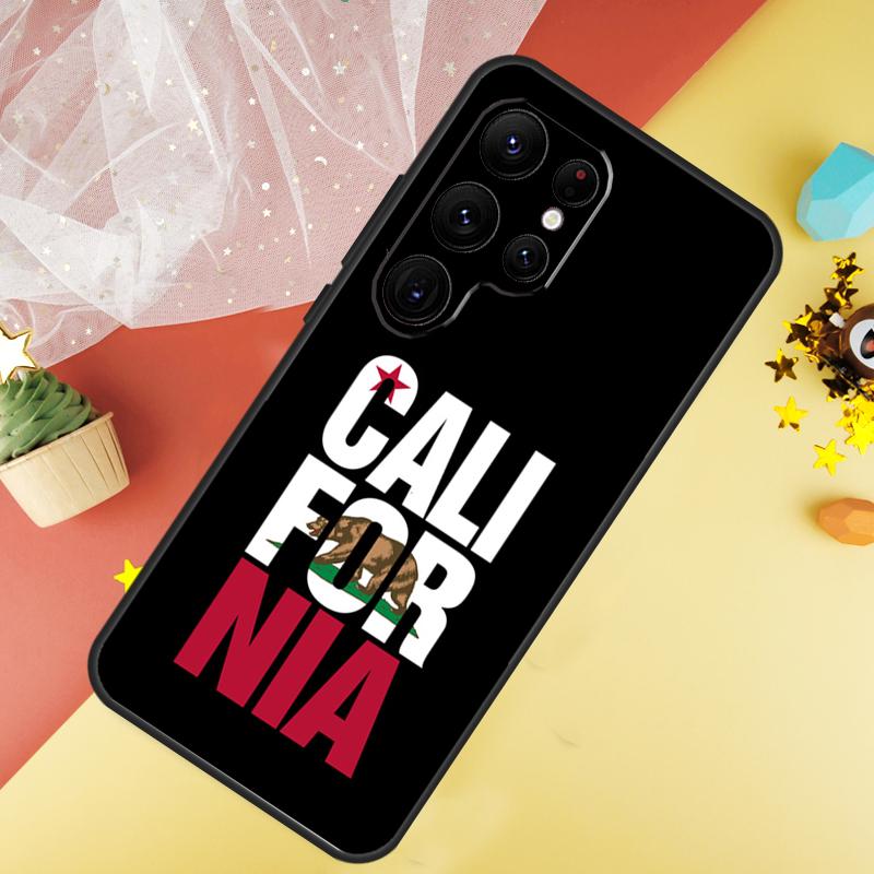 

California Flag Phone Case For Samsung Galaxy S25 S24 S21 S20 S22 S23 Ultra S9 S10 Plus S25 FE Cover Coque Galaxy S25 Plus