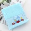 Soft & Absorbent Pure Cotton Children's Towel - 25x50cm, Embroidered Logo, Perfect for Babies, Toddlers & Students.