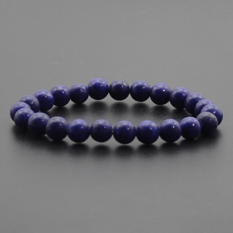 Beaded Bracelet 8mm Natural Stone Beads Black Onyx Lava Tiger Eye Agate Quartz Healing Energy For Women Men Yoga Chakra Jewelry