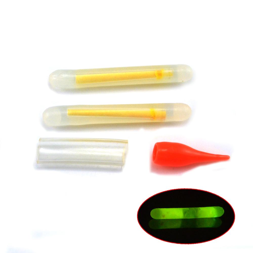 MNFT 24PCS 4.5*37mm Fishing Night Fluorescent Lightstick Light Night Float Rod Light For 24hours High Quality Fishing Tackle