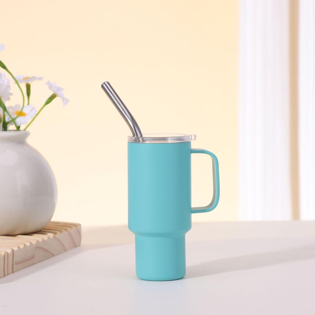 2oz Mini Spirits Glass Stainless Steel Straw Insulation Cup Portable Small Wine Cup Party Cup Straw Cup