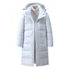 2025 New Cold Clothing Men's Long Winter Youth Men's Women's Hooded Warm Jacket