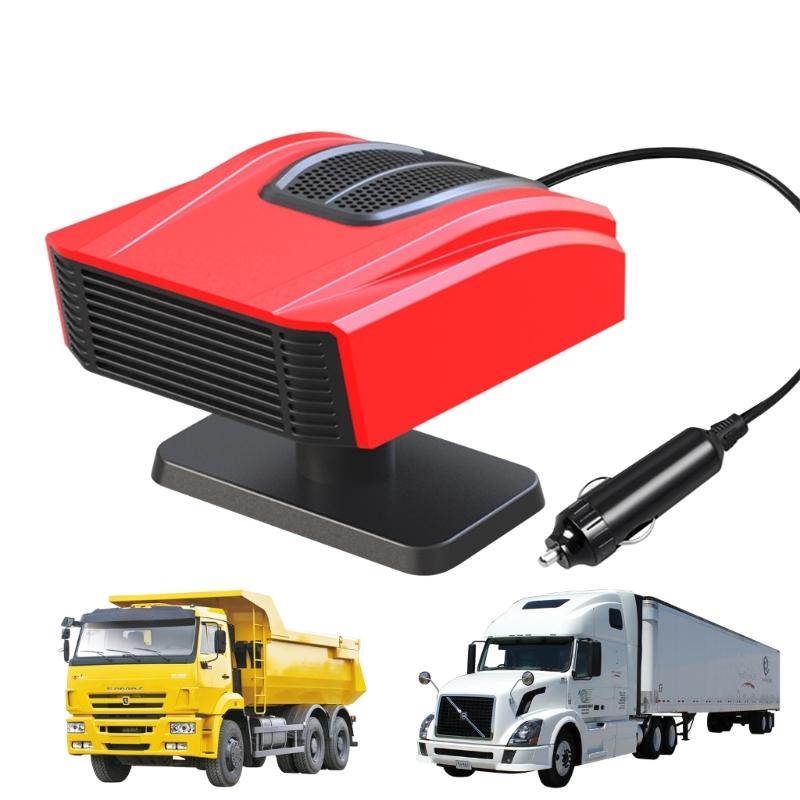 Încălzitor auto universal 24V Încălzire rapidă Ventilator dezaburire Dezghețare Dezaburitor Încălzitor cu carcasă ABS