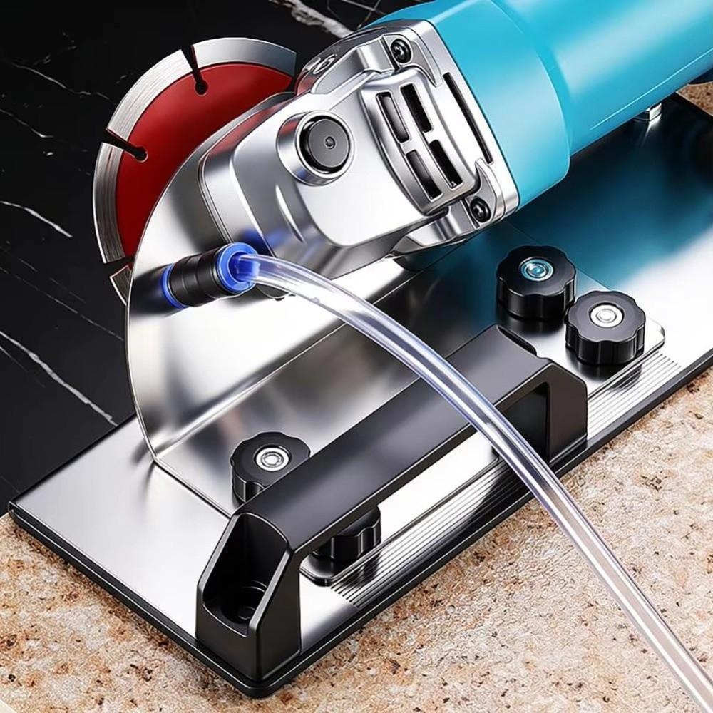 Bevel Edge Cutting Angle Grinder Stand Extended Base Plate Tile Chamfering Tool