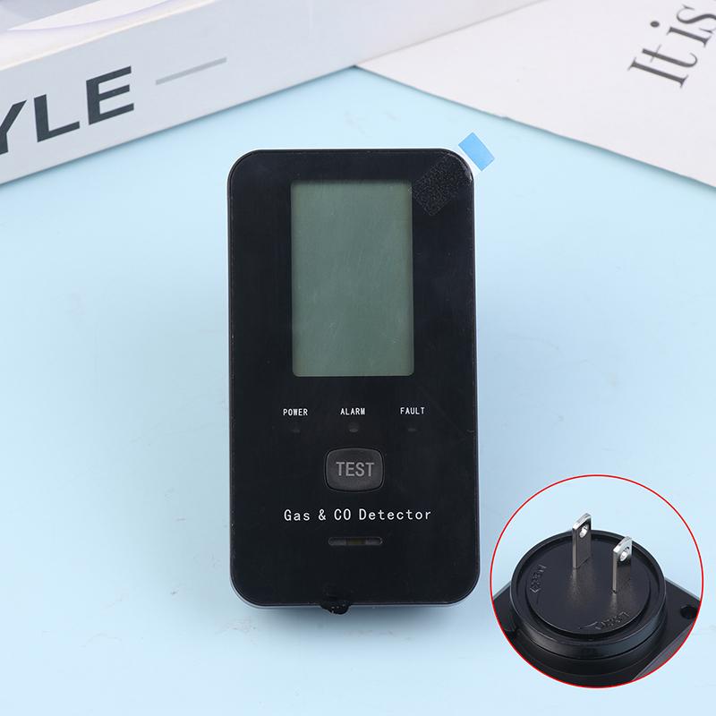 4-in-1 Carbon Monoxide Alarm Natural Gas & Carbon Monoxide , Propane,Methane Detector Alarm Temperature Detector For Home, RV
