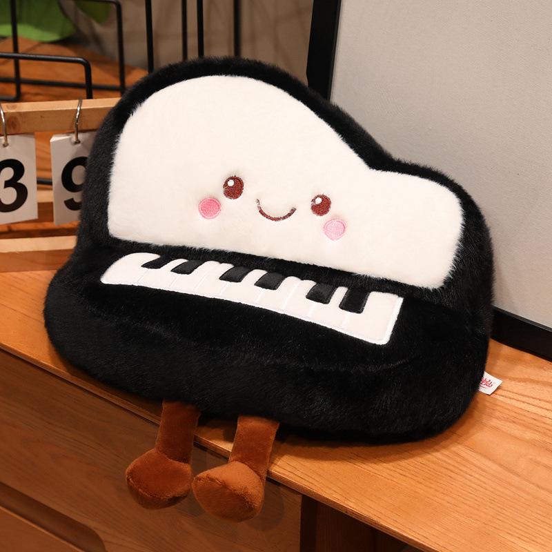 Cross-Border Plush Piano Doll: Cute Pendant & Photo Prop 16 cm (0.06 kg)