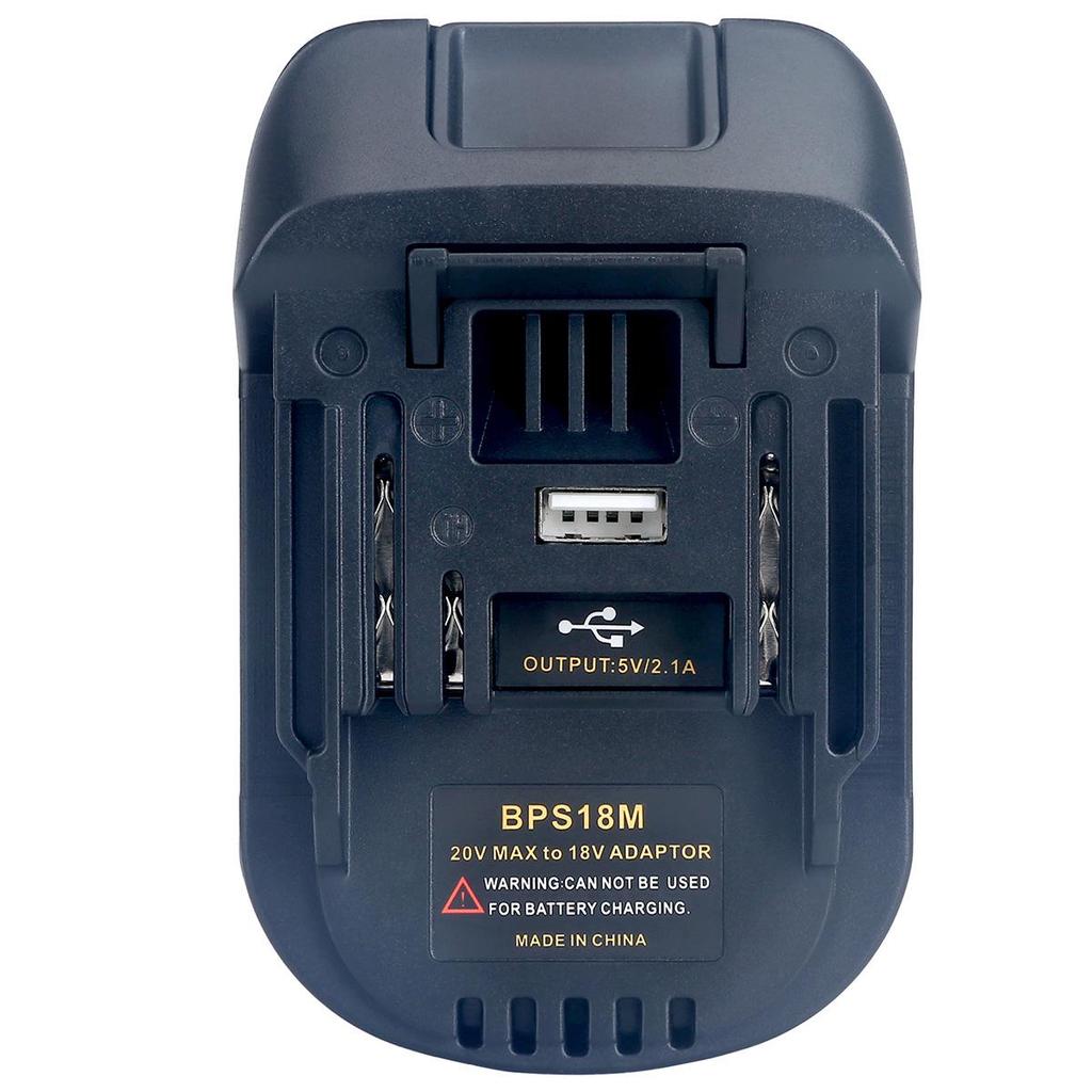 Compatible with 18-20V Lithium Batteries: DeWalt, Makita, Milwaukee, Craftsman, Ryobi, Bosch, Black & Decker