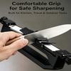 Adjustable Angle Guide Handheld Sharpener Portable Grinding Stone New Sharpening Tool  Kitchen