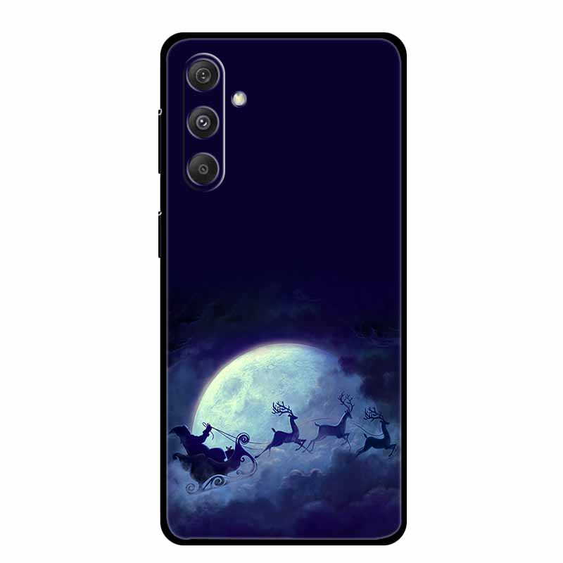 Christmas Case For Samsung Galaxy S24 S25 5G Cases Soft Silicone Bumper for S24 S25 Plus S23 FE S24 FE S25 FE 5G Protector Shell