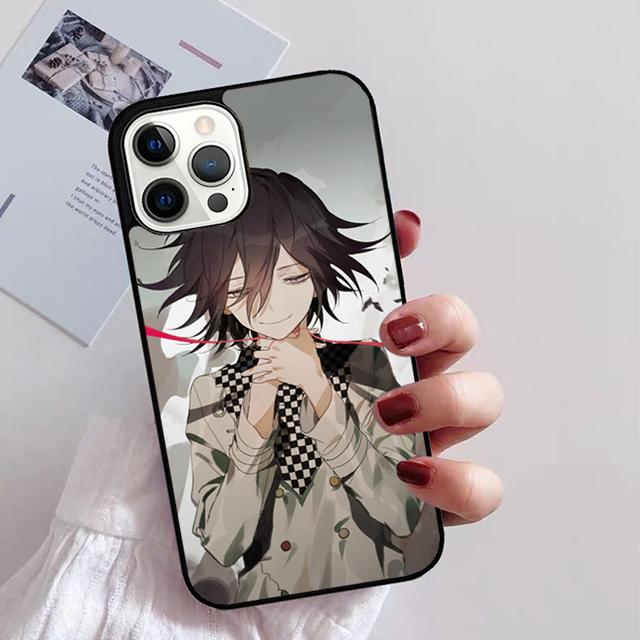Kokichi Ouma Phone Case for iPhone 11 12 13 14 Pro Max Mini XR XS SE 2020 6 7 8 Plus Samsung S21 S22 Coque Fundas