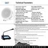 SAST Outdoor Waterproof IP Network Paging Speaker Column CN Plug (adapter Included)
