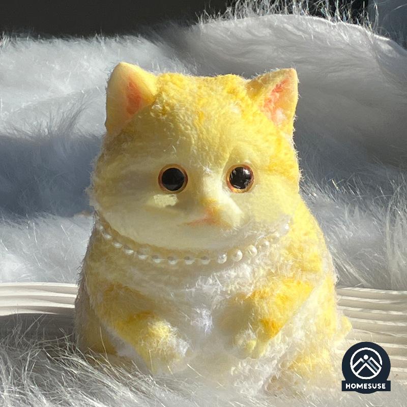 1Pc Cute Claw Toy Chubby Cat Orange Cat Siamese Cat Plush Soft Girl Child Birthday Gift Fidget Soft Toy Pet Ornament
