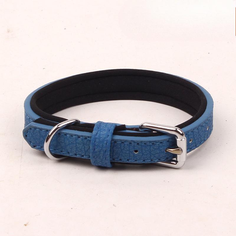 

Ошейник для питомца Кожаный ошейник Ошейник для кошки и собаки Ошейник для кошки и собаки Кожаный ошейник для собаки тедди L：2.5cm*55cm