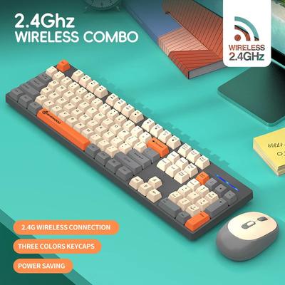 Wireless Keyboard and Mouse Combo Set Gaming Wireless Laptop Desktop Computer Office Accessories Free Wireless Mouse Use Anytime