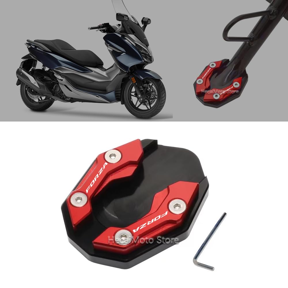 For FORZA300 FORZA350 NSS350 Forza 300 Forza 350 Nss350 Motorcycle Kickstand Motorcycle Side Bracket Pad