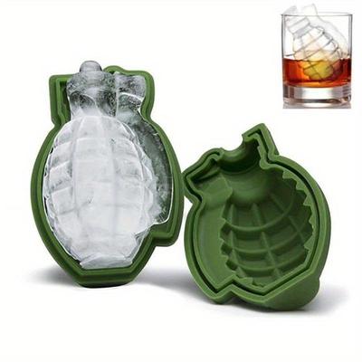 Forma 3D do kostek lodu, do robienia, na imprezę w barze, silikonowe tacki, forma, narzędzie, prezent