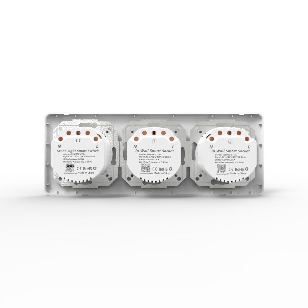 86 Type Smart WiFi Switch - Alexa Compatible Remote Control
