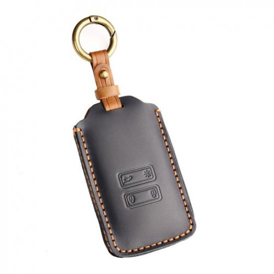 Car Key Genuine Leather Key Case For Renault Duster Dacia HM Jogger Sandero