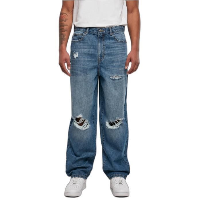 Jeans Urban Classics Distressed 90‘s - Bleu - 36