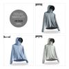 Jeanswest Men's UPF50+ Ice Silk Hooded Sun Protection Jacket
