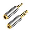 3.5mm Female To 2.5mm Male Audio Adapter Converter Phone Left Right Mono