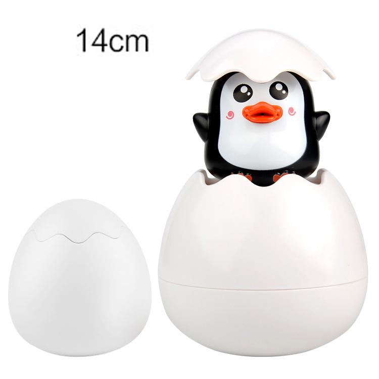 Duschspielzeug Kinder Schwimmen Dusche Lustiges Spielzeug Baby Cartoon Niedliche Ente Pinguin Ei Wassersprüh Sprüher Junge Mädchen Spielzeug