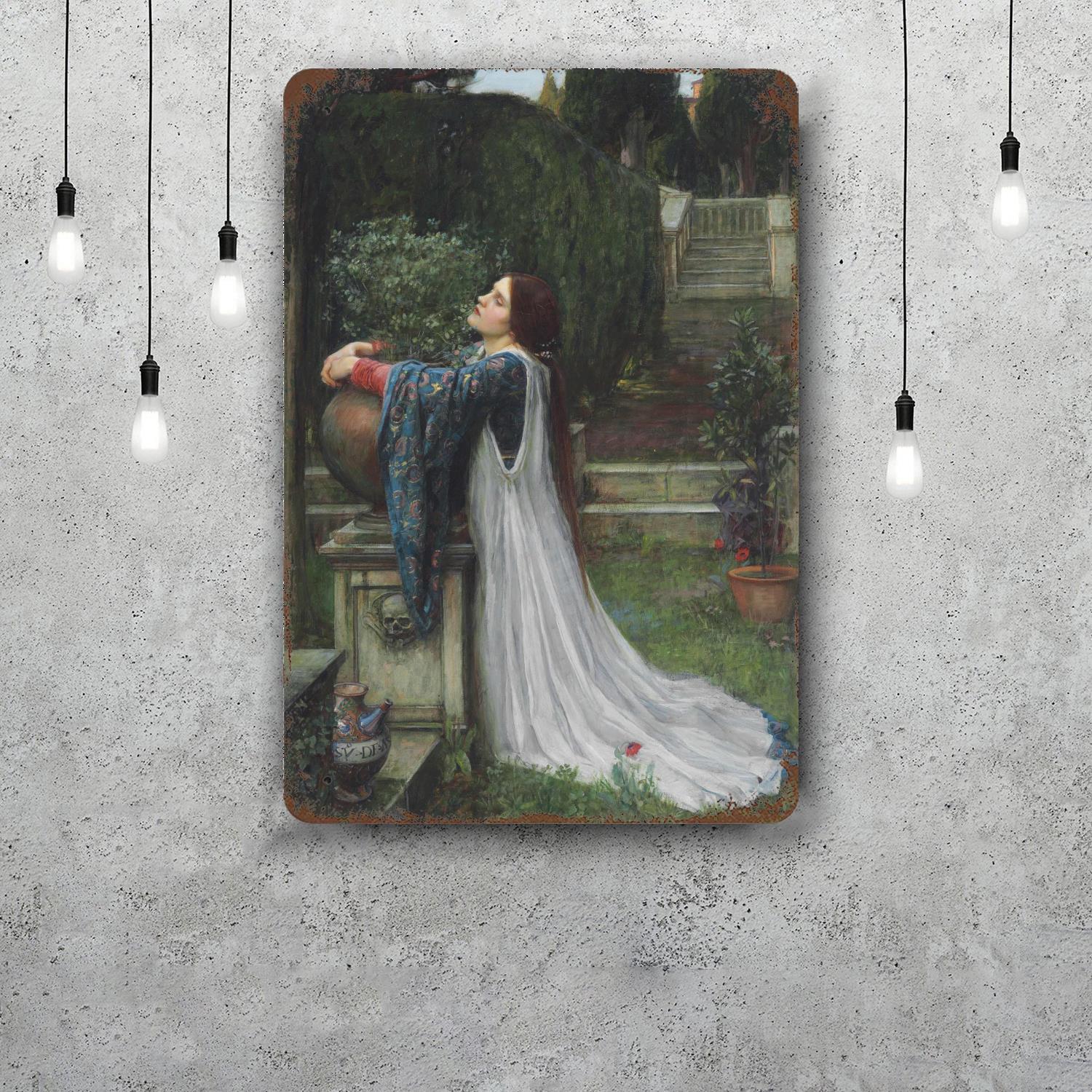 

preraphaelite Decor Vintage Metal Signs Tin Signs Captain Poster Decor for Bar Pub Club Man Cave Wall Decoration 20x30cm（7.8x11.8inch）