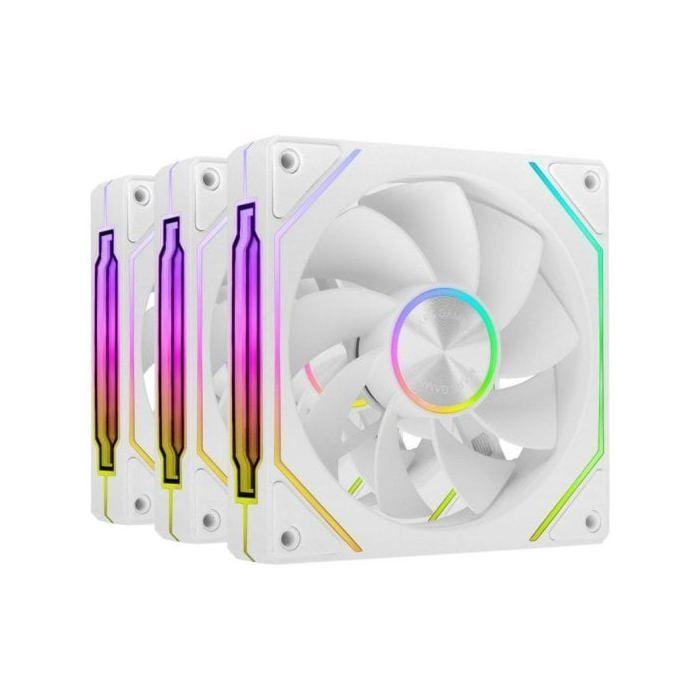 Ventilador suplementario Mars Gaming MF-LINKFINITYKIT2R 120mm 1800RPM RGB con conexión magnética