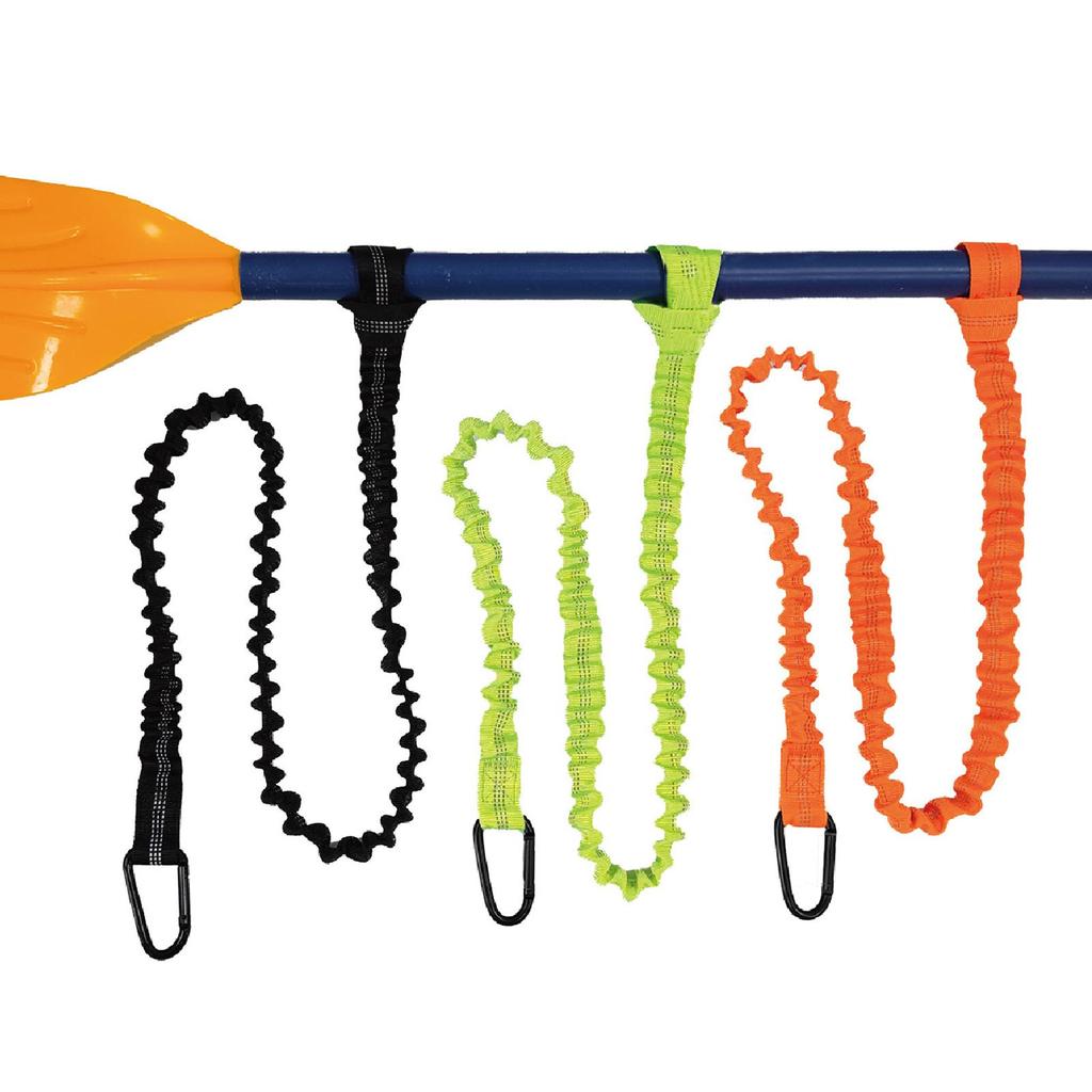 Fishing Pole Holder Elastic Kayak Paddle Leash Oars Boating Colid Secure Rod Rope Bungee