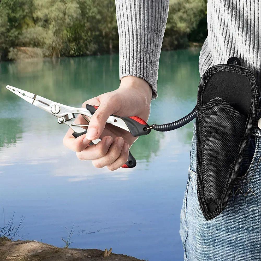 High-strength Fishing Tied Hooks Pliers Anti-slip Luya Pliers Durable Fish Pliers  Fishing Gear